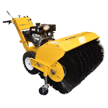 Meyer Turbo Broom - Commercial-Grade 36 in. Single-Stage Walk-Behind Rotary Gas Snow Blower/Broom AMW-00091